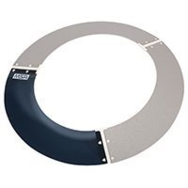 Safety Works 697410 Sun Shield, Polyurethane, Gray, Smoke Tint, For V-Gard Full-Brim Hat, TopGard Full-Brim Hat 281-SSE-FB